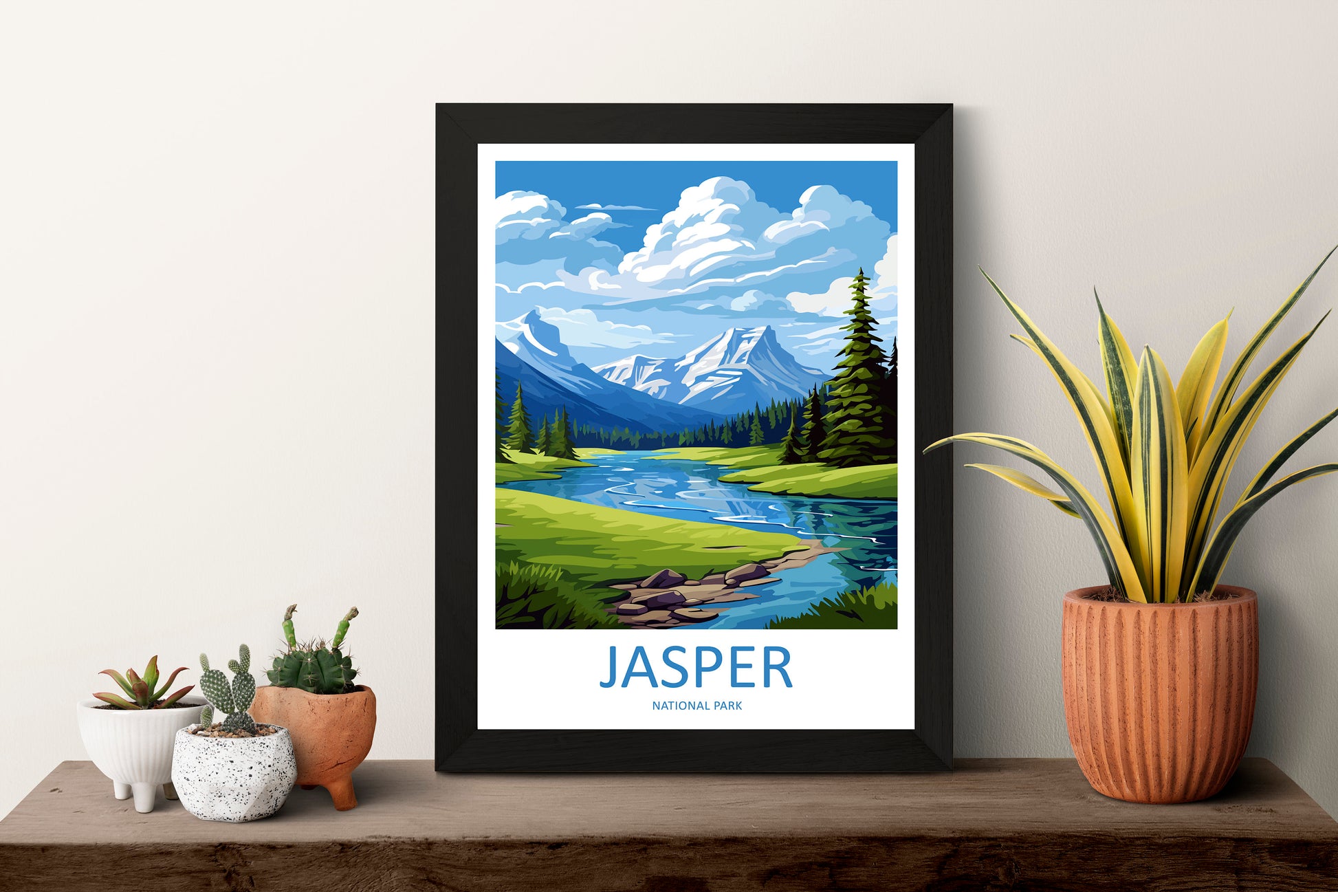 Jasper National Park Travel Print Wall Art Jasper National Park Wall Hanging Home Décor Jasper National Park Gift Art Lovers Canada Art Gift