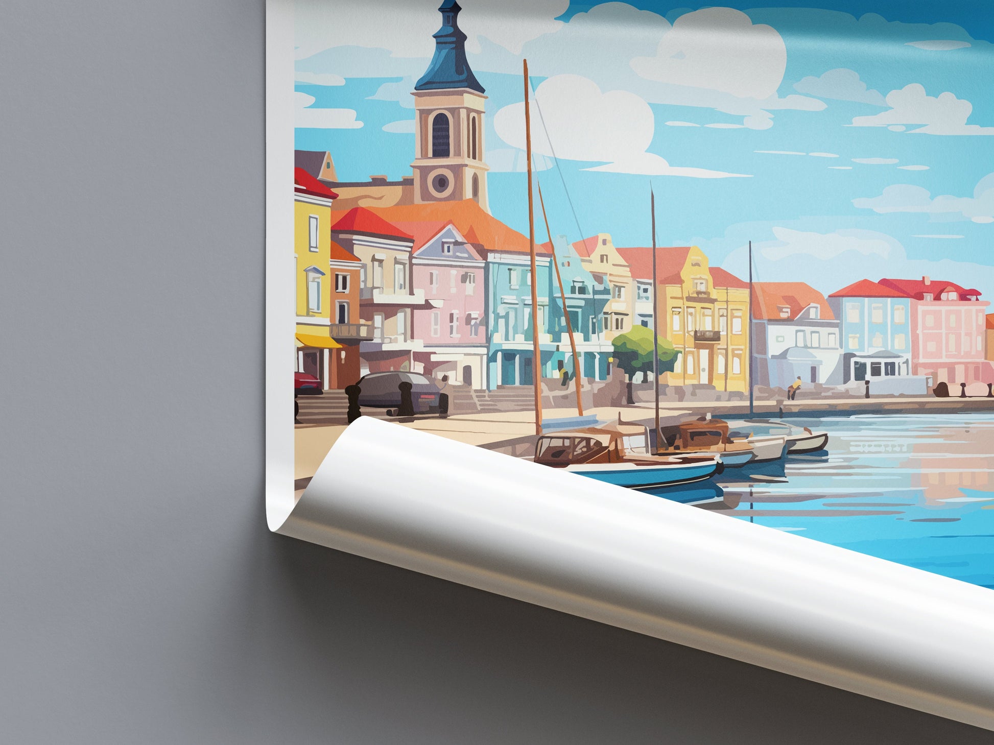 Aveiro Travel Print Wall Art Aveiro Wall Hanging Home Décor Aveiro Gift Art Lovers Portugal Art Lover Gift Aveiro Wall Art
