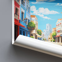 Aveiro Travel Print Wall Art Aveiro Wall Hanging Home Décor Aveiro Gift Art Lovers Portugal Art Lover Gift Aveiro Wall Art