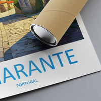 Amarante Travel Print Wall Art Amarante Wall Hanging Home Décor Amarante Gift Art Lovers Portugal Art Lover Gift Amarante Wall Art