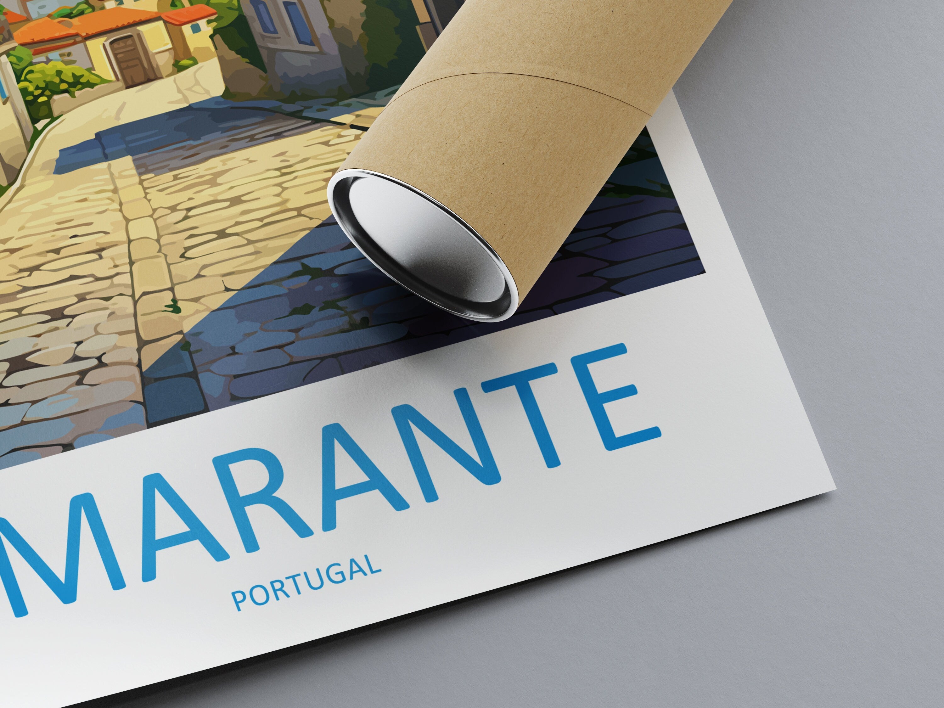 Amarante Travel Print Wall Art Amarante Wall Hanging Home Décor Amarante Gift Art Lovers Portugal Art Lover Gift Amarante Wall Art