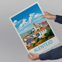 Alentejo Travel Print Wall Art Alentejo Wall Hanging Home Décor Alentejo Gift Art Lovers Portugal Art Lover Gift Alentejo Wall Art