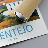 Alentejo Travel Print Wall Art Alentejo Wall Hanging Home Décor Alentejo Gift Art Lovers Portugal Art Lover Gift Alentejo Wall Art
