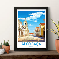 Alcobaça Travel Print Wall Art Alcobaça Wall Hanging Home Décor Alcobaça Gift Art Lovers Portugal Art Lover Gift Alcobaça Wall Art
