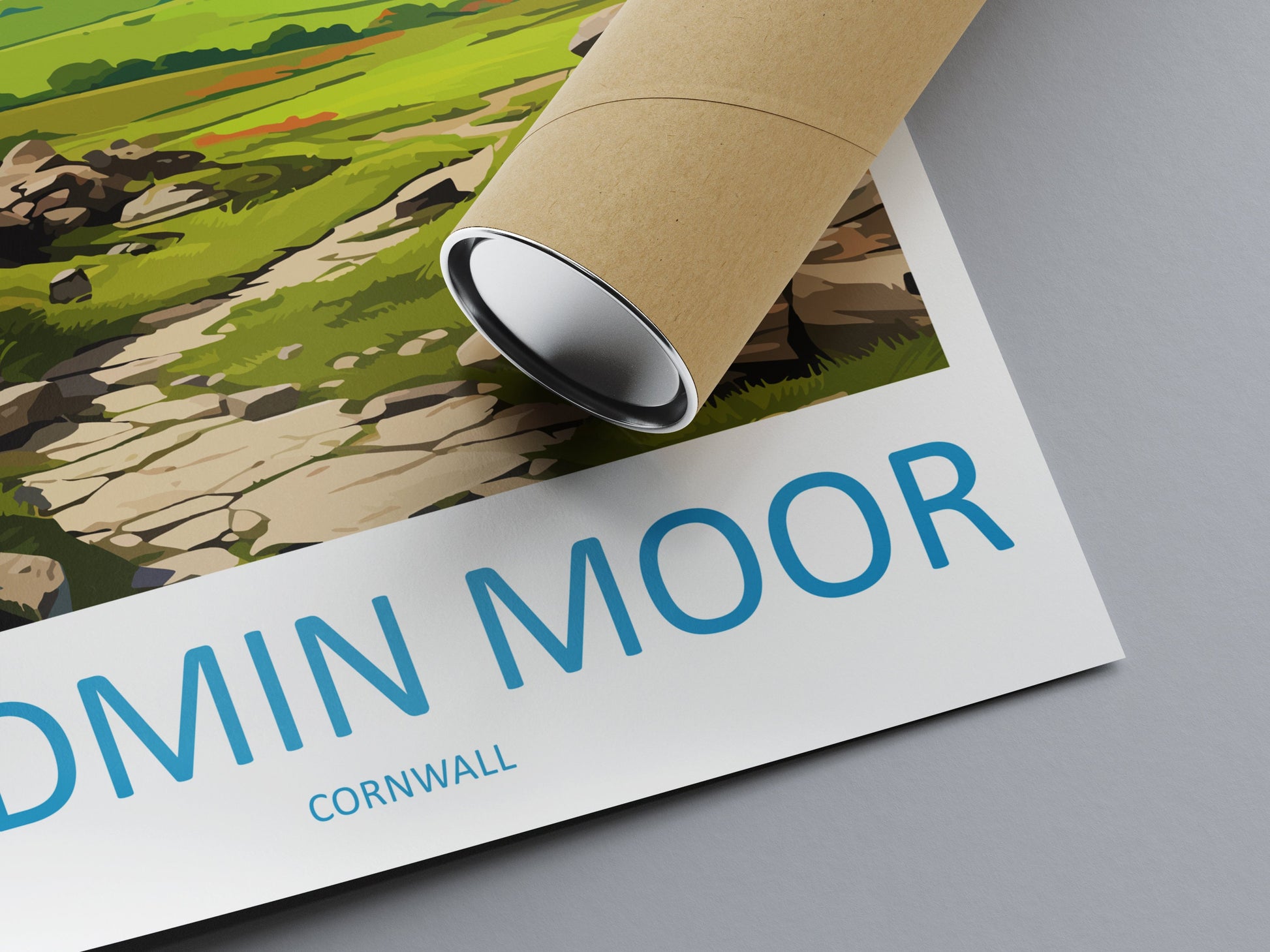 Bodmin Moor Travel Print Wall Art Bodmin Moor Wall Hanging Home Décor Bodmin Moor Gift Art Lovers England Art Lover Gift Bodmin Moor Travel