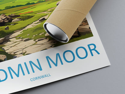 Bodmin Moor Travel Print Wall Art Bodmin Moor Wall Hanging Home Décor Bodmin Moor Gift Art Lovers England Art Lover Gift Bodmin Moor Travel