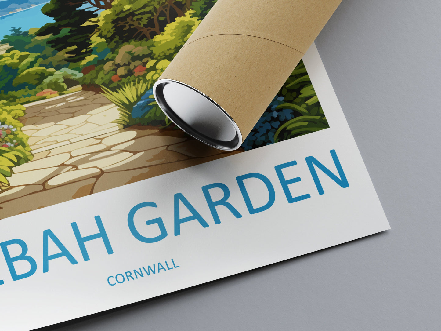Trebah Gardens Travel Print Wall Art Trebah Gardens Wall Hanging Home Décor Trebah Gardens Gift Art Lovers Cornwall Art Lover Gift