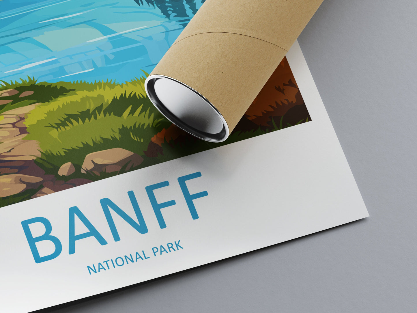 Banff National Park Travel Print Wall Art Banff Wall Hanging Home Décor Banff Gift Art Lovers Canada Art Lover Gift Banff Gift