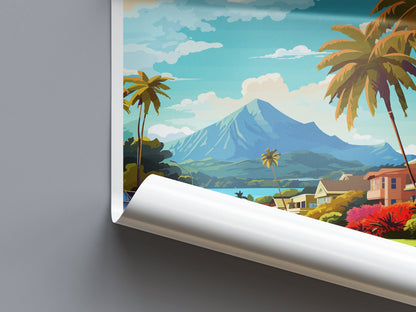 Tauranga Travel Print Wall Art Tauranga Wall Hanging Home Décor Tauranga Gift Art Lovers New Zealand Art Lover Gift Print New Zealand Art