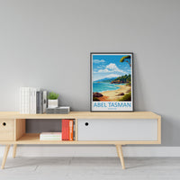Abel Tasman National Park Travel Print Wall Art Abel Tasman Wall Hanging Home Décor Abel Tasman Gift Art Lovers New Zealand Art Lover Gift