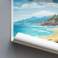 Abel Tasman National Park Travel Print Wall Art Abel Tasman Wall Hanging Home Décor Abel Tasman Gift Art Lovers New Zealand Art Lover Gift