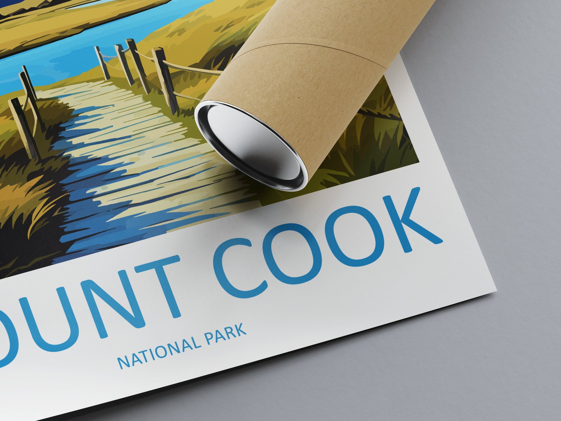 Mount Cook National Park Travel Print Wall Art Mount Cook Wall Hanging Home Décor Mount Cook Gift Art Lovers New Zealand Art Lover Gift