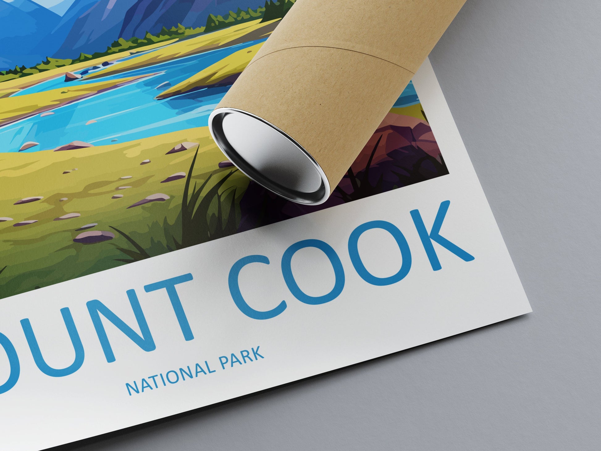 Mount Cook National Park Travel Print Wall Art Mount Cook Wall Hanging Home Décor Mount Cook Gift Art Lovers New Zealand Art Lover Gift