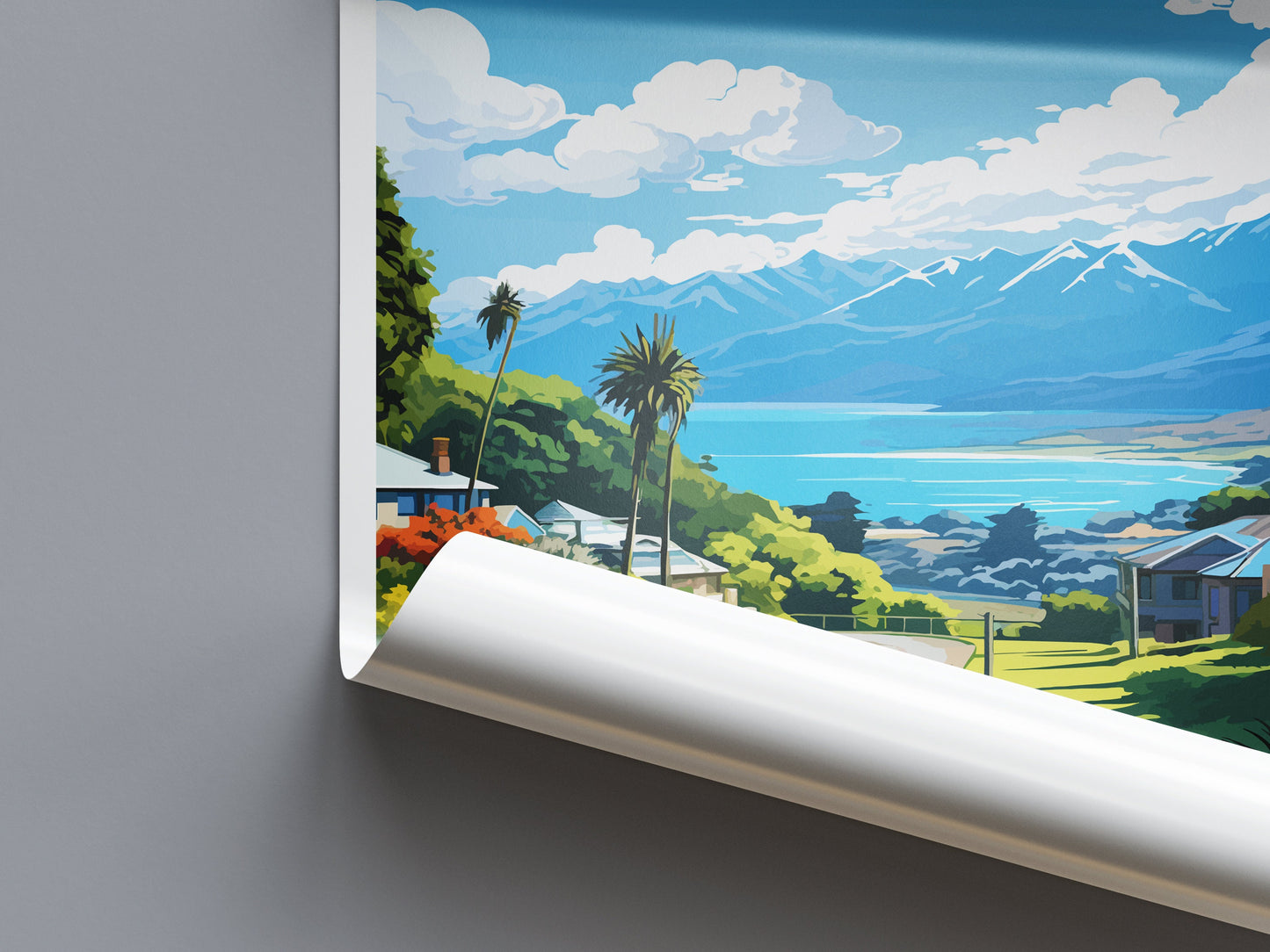 Kaikoura Travel Print Wall Art Kaikoura Wall Hanging Home Décor Kaikoura Gift Art Lovers New Zealand Art Lover Gift Kaikoura NZ Art
