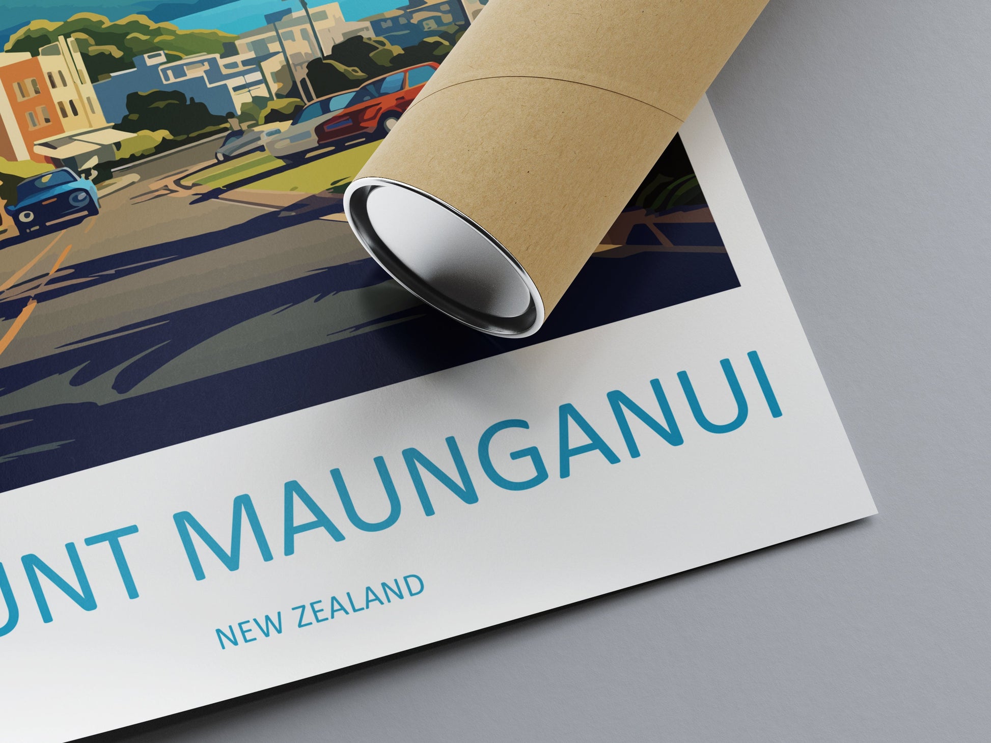 Mount Maunganui Travel Print Wall Art Mount Maunganui Wall Hanging Home Décor Mount Maunganui Gift Art Lovers New Zealand Art Lover Gift