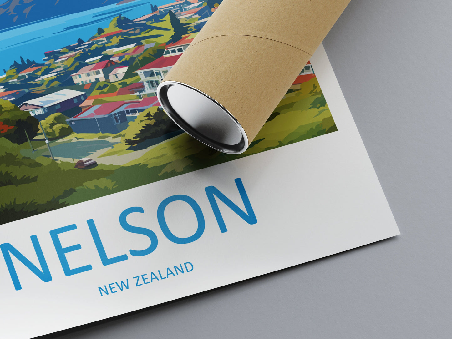 Nelson Travel Print Wall Art Nelson Wall Hanging Home Décor Nelson Gift Art Lovers New Zealand Art Lover Gift Nelson New Zealand Poster