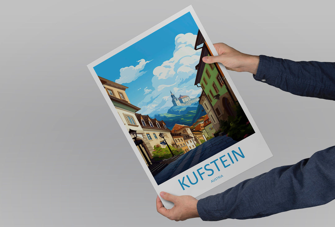 Kufstein Travel Print Wall Art Kufstein Wall Hanging Home Décor Kufstein Gift Art Lovers Art Lover Gift Kufstein Print Austria