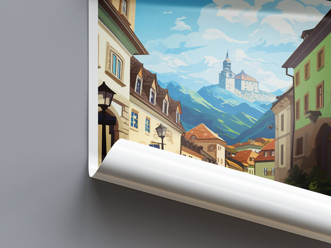Kufstein Travel Print Wall Art Kufstein Wall Hanging Home Décor Kufstein Gift Art Lovers Art Lover Gift Kufstein Print Austria