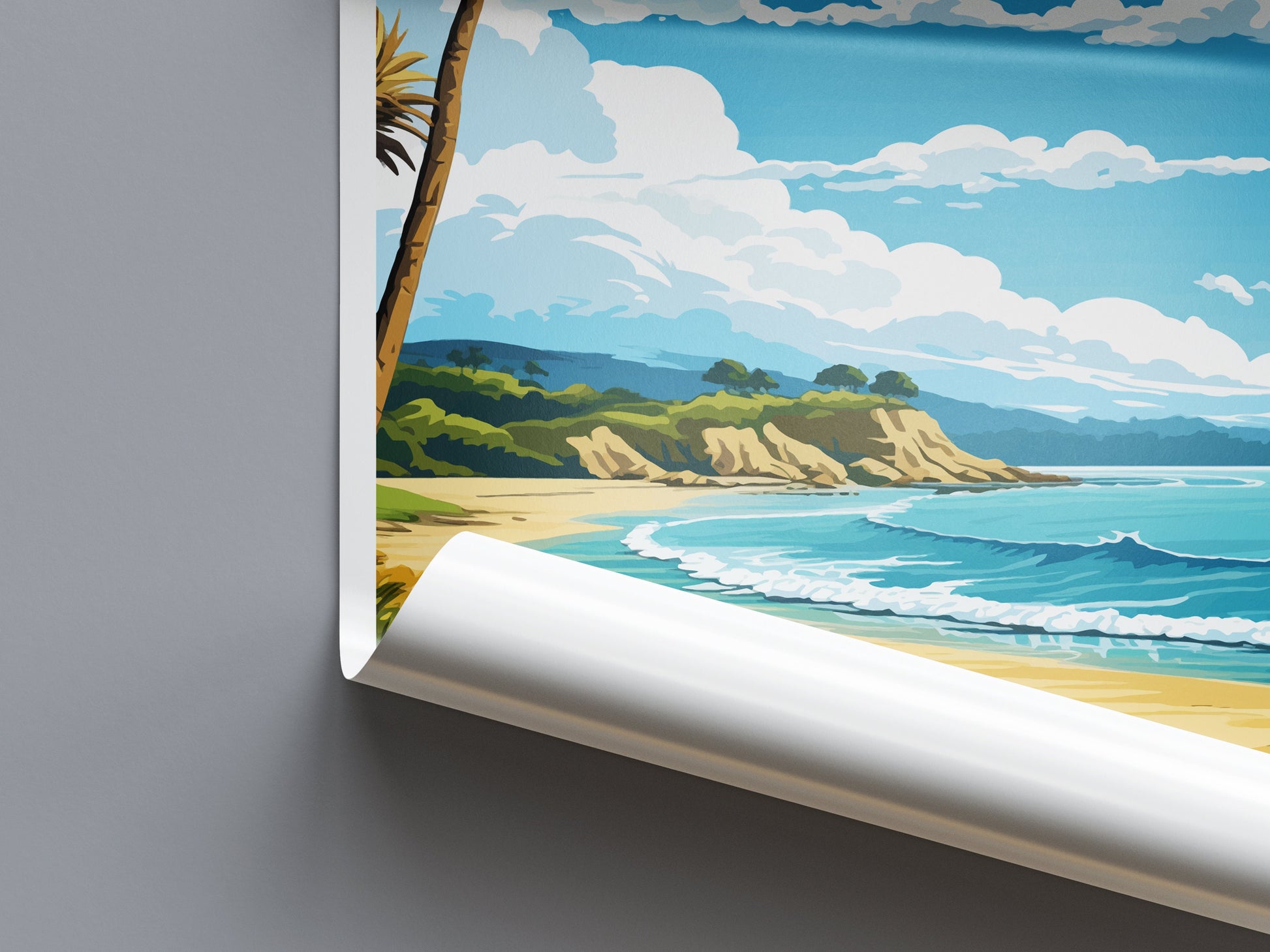 Whanganmata Travel Print Wall Art Whanganmatad Wall Hanging Home Décor Whanganmata Gift Art Lovers New Zealand Art Lover Gift Whanganmata