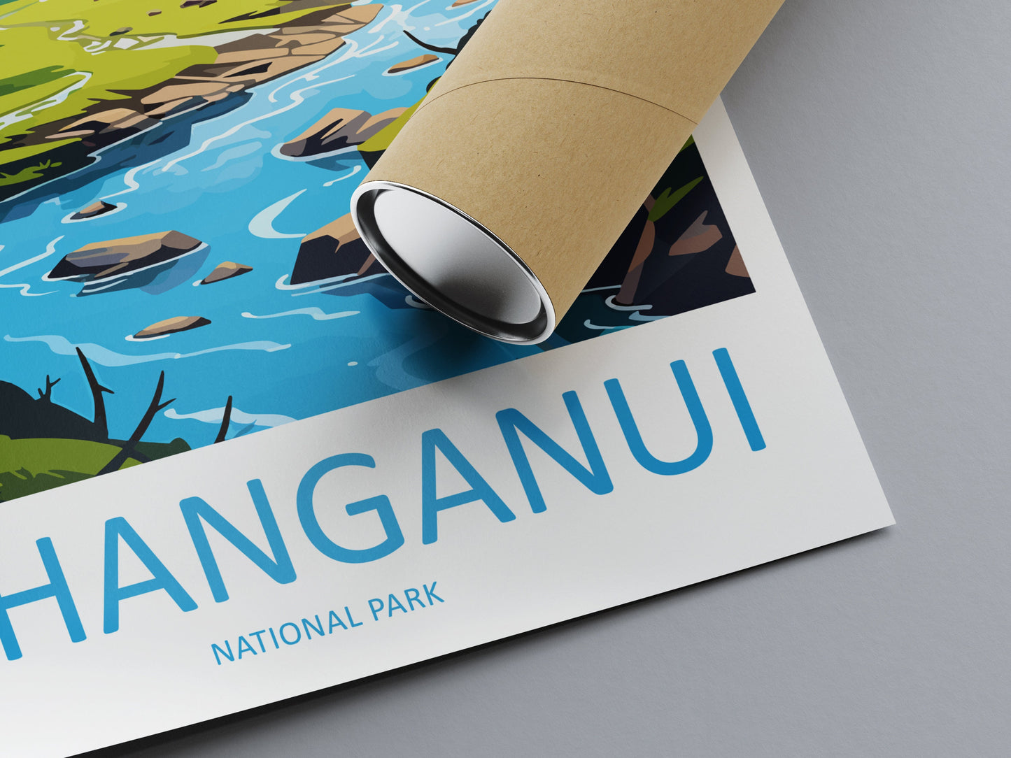 Whanganui National Park Travel Print Wall Art Whanganui National Park Wall Hanging Home Décor Whanganui National Park Gift Art Lovers