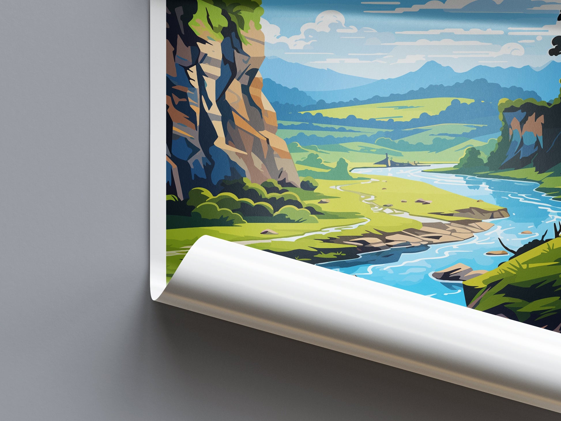 Whanganui National Park Travel Print Wall Art Whanganui National Park Wall Hanging Home Décor Whanganui National Park Gift Art Lovers
