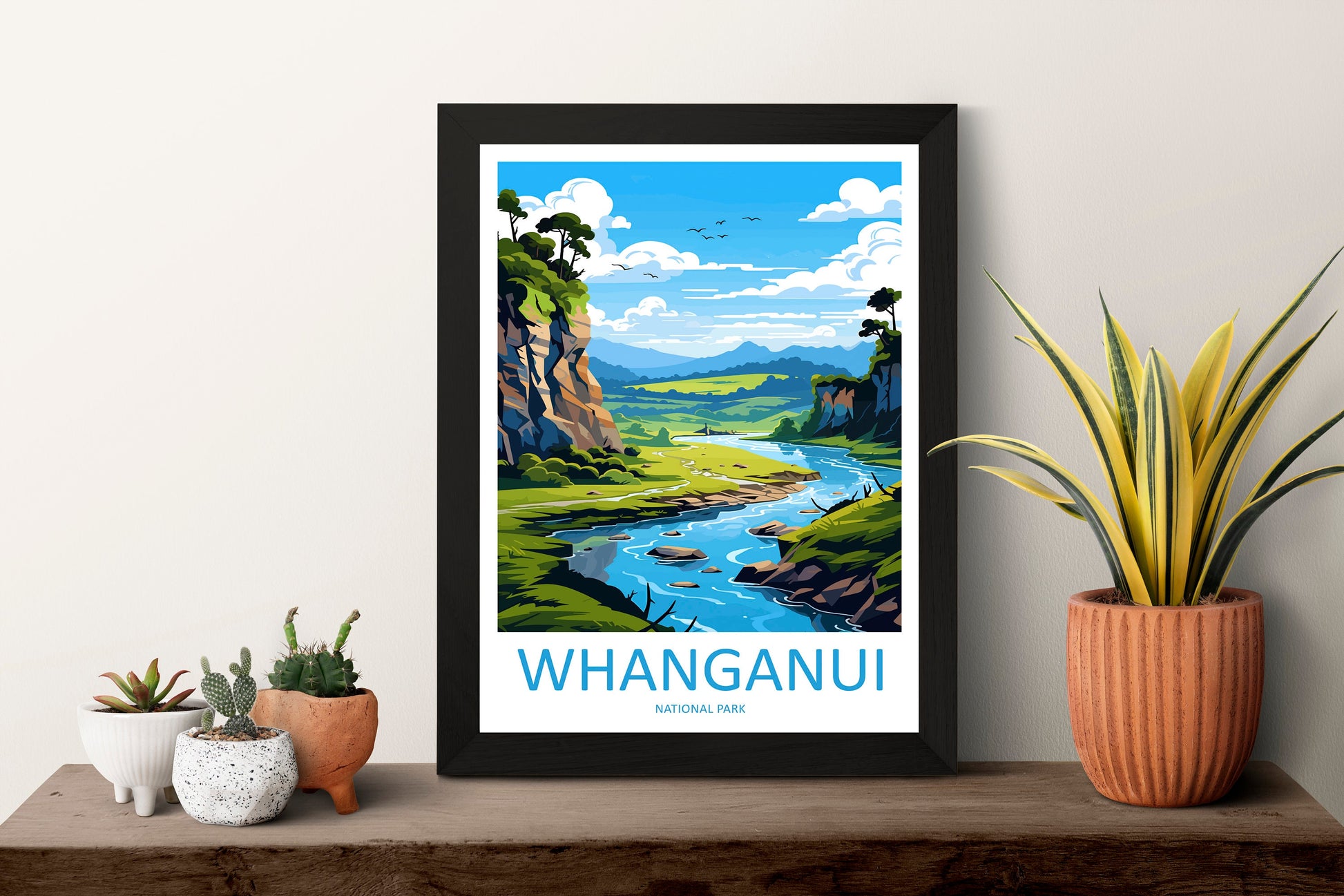 Whanganui National Park Travel Print Wall Art Whanganui National Park Wall Hanging Home Décor Whanganui National Park Gift Art Lovers