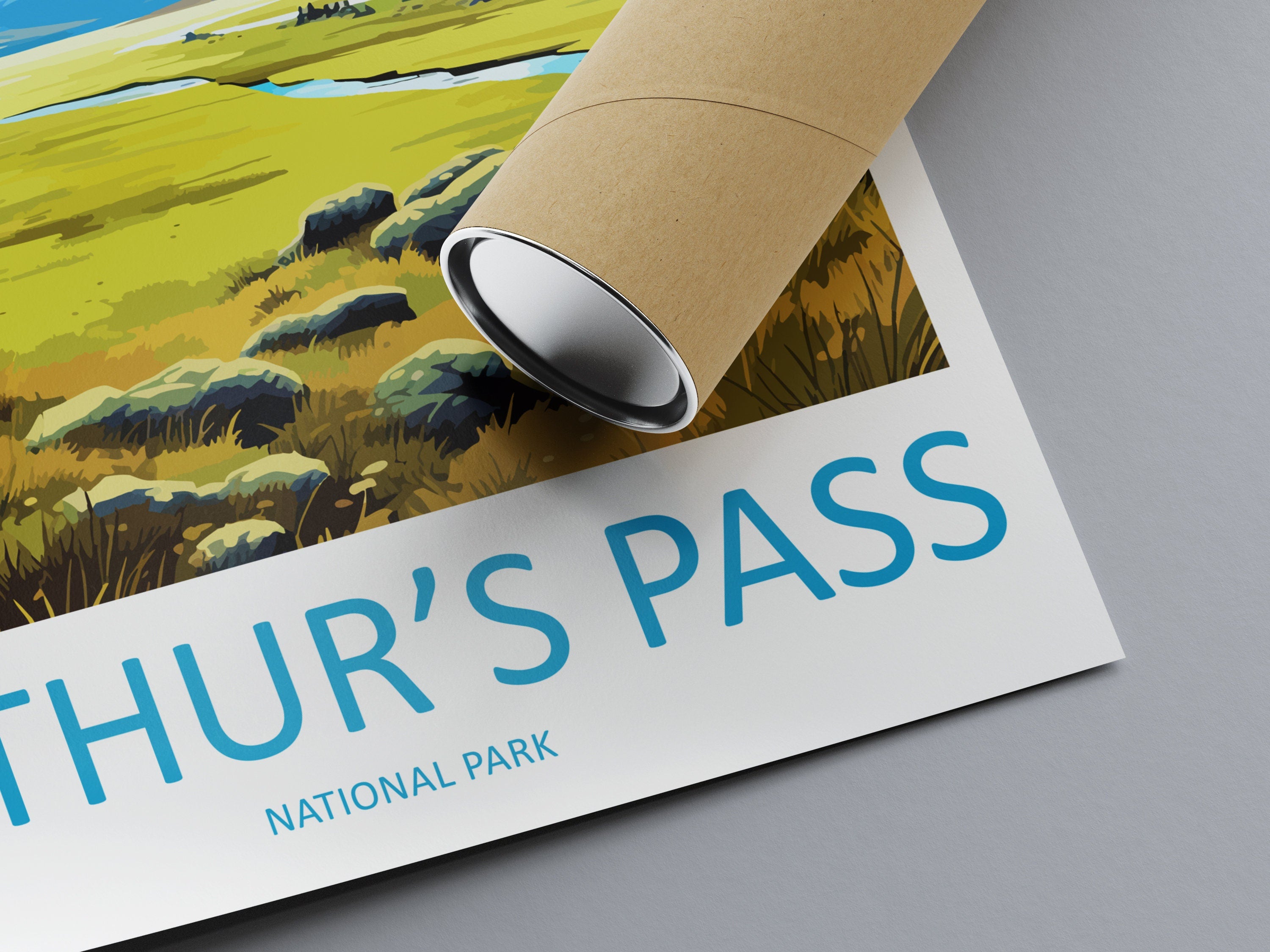 Arthurs Pass National Park Travel Print Wall Art Arthurs Pass National Park Wall Hanging Home Décor Arthurs Pass Park Gift Art Lovers