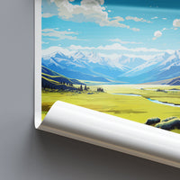 Arthurs Pass National Park Travel Print Wall Art Arthurs Pass National Park Wall Hanging Home Décor Arthurs Pass Park Gift Art Lovers