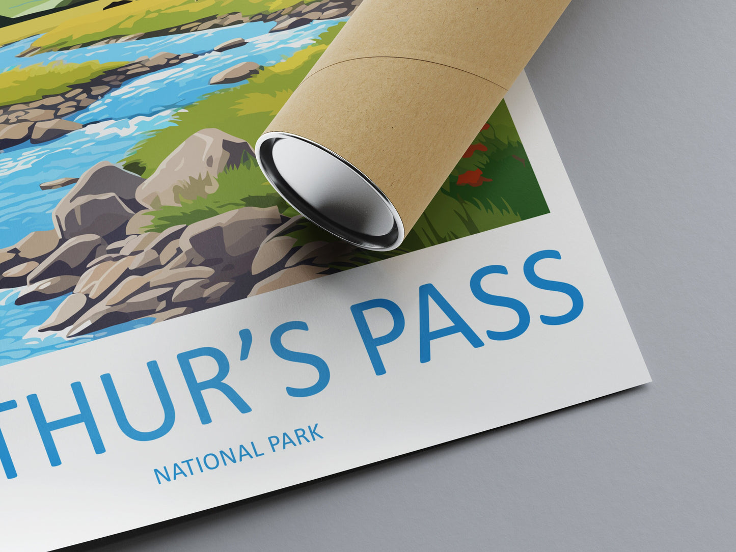 Arthurs Pass National Park Travel Print Wall Art Arthurs Pass National Park Wall Hanging Home Décor Arthurs Pass Park Gift Art Lovers