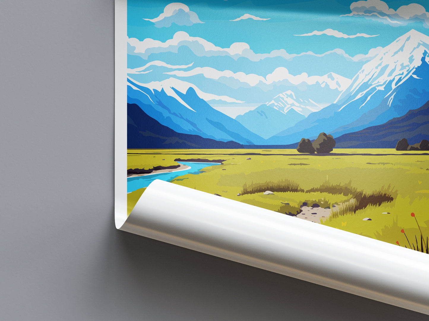 Arthurs Pass National Park Travel Print Wall Art Arthurs Pass National Park Wall Hanging Home Décor Arthurs Pass Park Gift Art Lovers