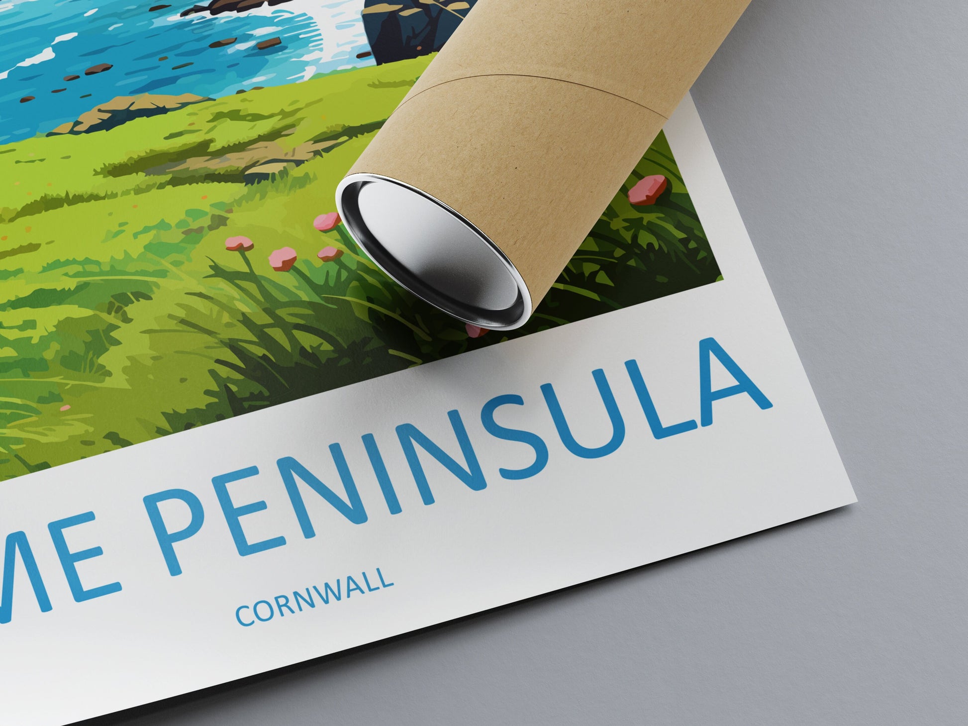Rame Peninsula Travel Print Wall Art Rame Peninsula Wall Hanging Home Décor Rame Peninsula Gift Art Lovers Cornwall Art