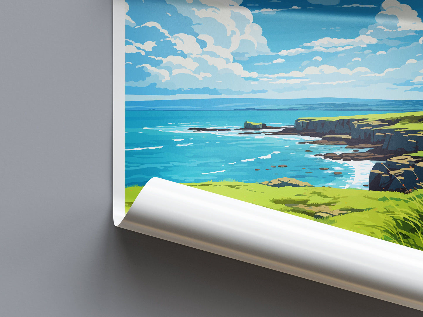 Rame Peninsula Travel Print Wall Art Rame Peninsula Wall Hanging Home Décor Rame Peninsula Gift Art Lovers Cornwall Art