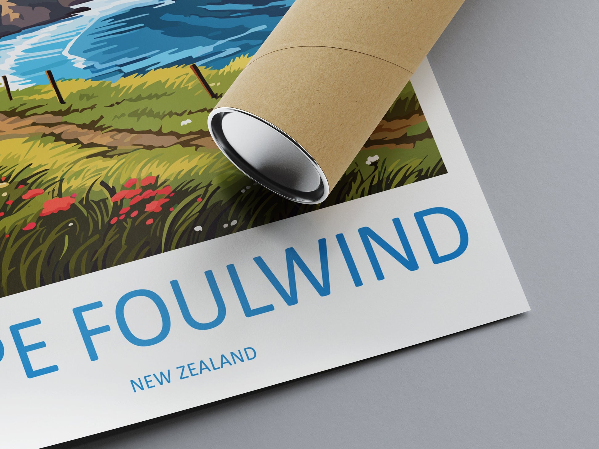 Cape Foulwind Travel Print Wall Art Cape Foulwind Wall Hanging Home Décor Cape Cape Foulwind Gift Art Lovers New Zealand Travel Print