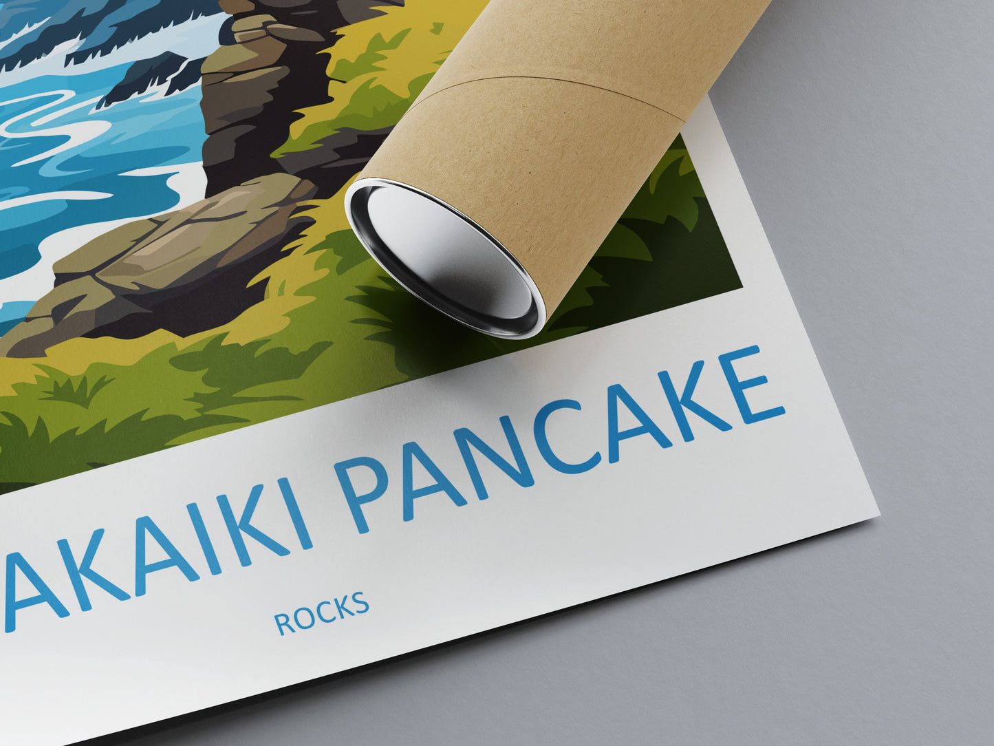 Punakaiki Pancake Rocks Travel Print Wall Art Punakaiki Pancake Rocks Wall Hanging Home Décor Punakaiki Pancake Rocks Gift Art Lovers NZ