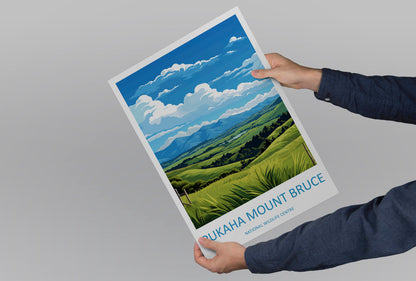 Pukaha National Wildlife Centre Travel Print Wall Art Pukaha National Wildlife Centre Wall Hanging Home Décor Pukaha Gift Art Lovers NZ