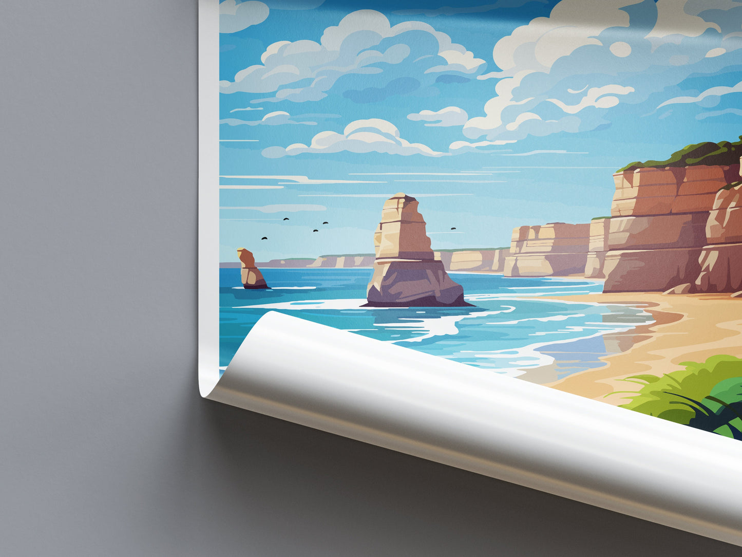 The Twelve Apostles Travel Print Wall Art Twelve Apostles Wall Hanging Home Décor Twelve Apostles Gift Art Lovers Wall Art Australia Poster