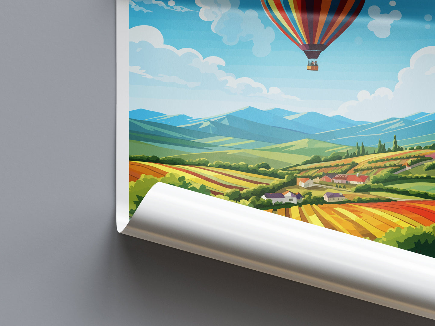 Yarra Valley Travel Print Wall Art Yarra Valley Wall Hanging Home Décor Yarra Valley Gift Art Lovers Wall Art Australia Poster