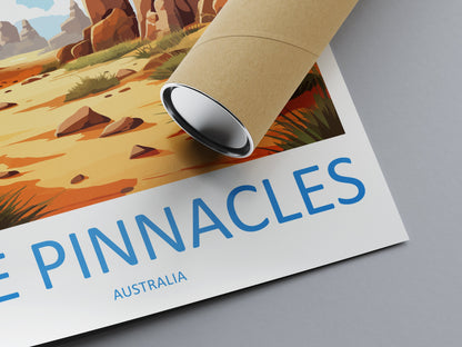 The Pinnacles Travel Print Wall Art The Pinnacles Wall Hanging Home Décor The Pinnacles Gift Art Lovers Wall Art Australia Poster Decor