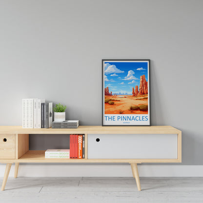 The Pinnacles Travel Print Wall Art The Pinnacles Wall Hanging Home Décor The Pinnacles Gift Art Lovers Wall Art Australia Poster Decor
