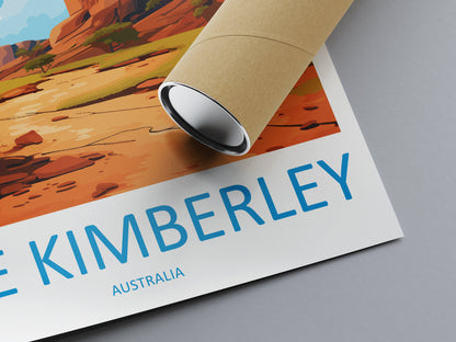 The Kimberley Travel Print Wall Art The Kimberley Wall Hanging Home Décor The Kimberley Gift Art Lovers Wall Art Australia Poster Decor