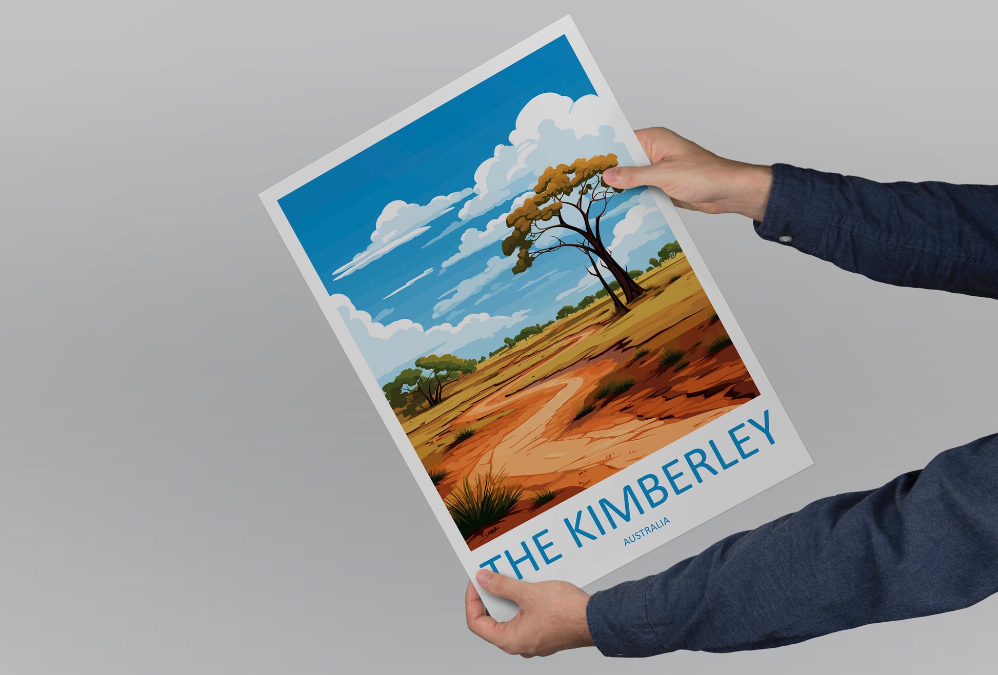 The Kimberley Travel Print Wall Art The Kimberley Wall Hanging Home Décor The Kimberley Gift Art Lovers Wall Art Australia Poster Decor