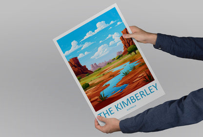 The Kimberley Travel Print Wall Art The Kimberley Wall Hanging Home Décor The Kimberley Gift Art Lovers Wall Art Australia Poster Decor