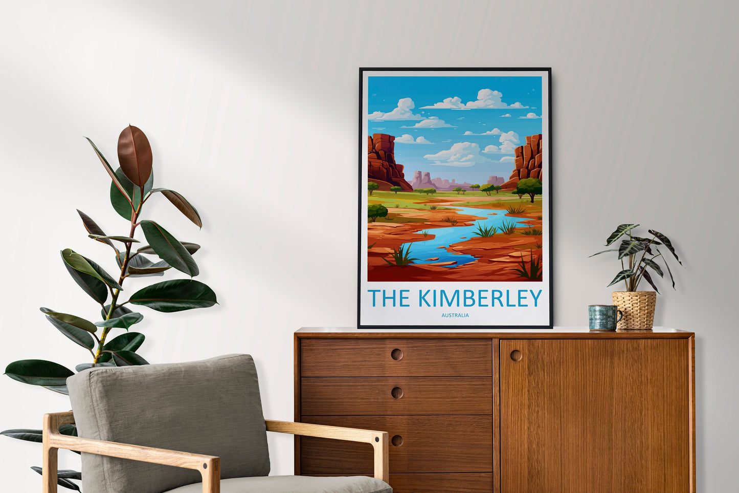 The Kimberley Travel Print Wall Art The Kimberley Wall Hanging Home Décor The Kimberley Gift Art Lovers Wall Art Australia Poster Decor