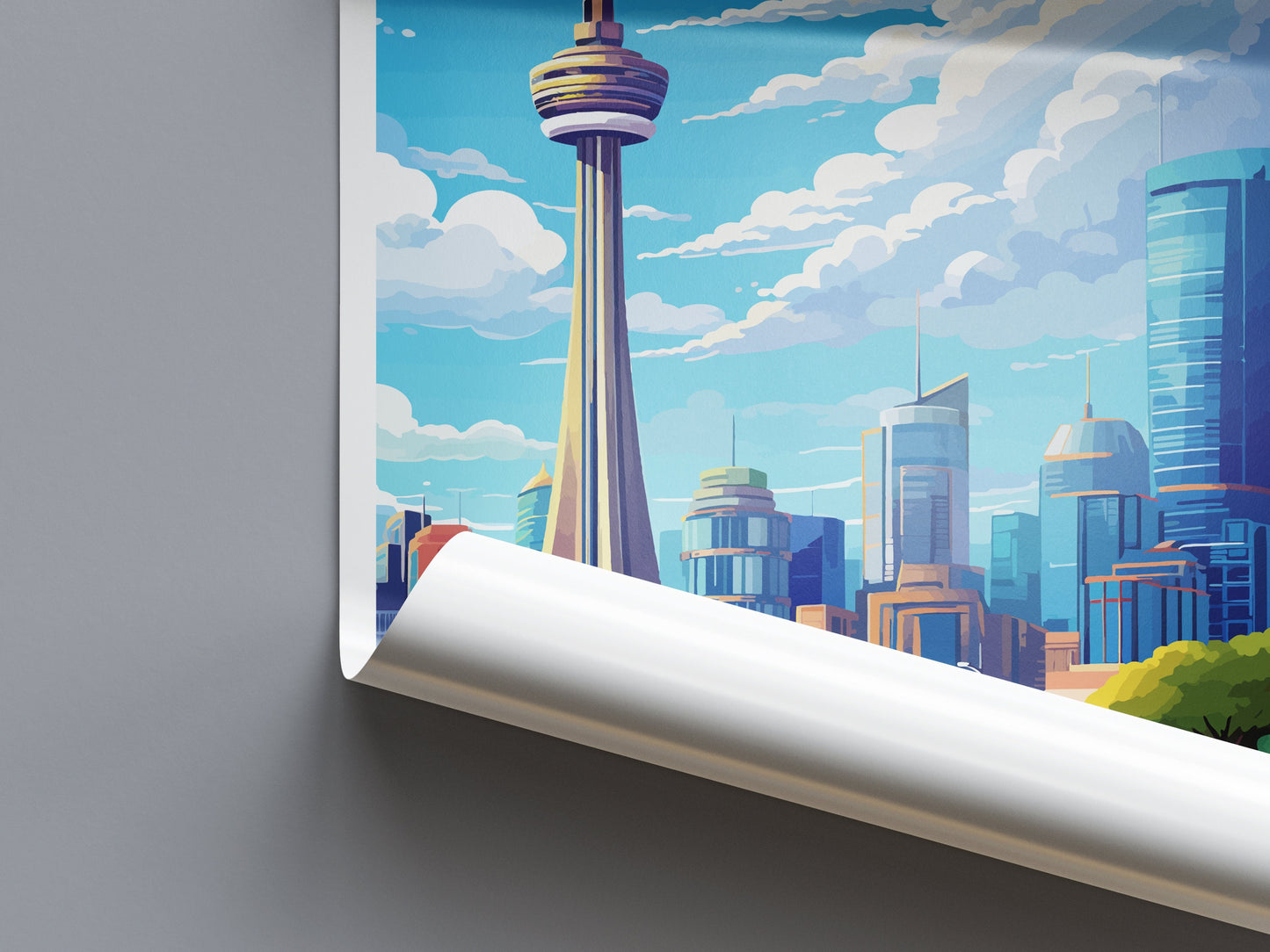 Sydney Tower Eye Travel Print Wall Art Sydney Tower Eye Wall Hanging Home Décor Sydney Gift Art Lovers Wall Art Australia Poster Decor