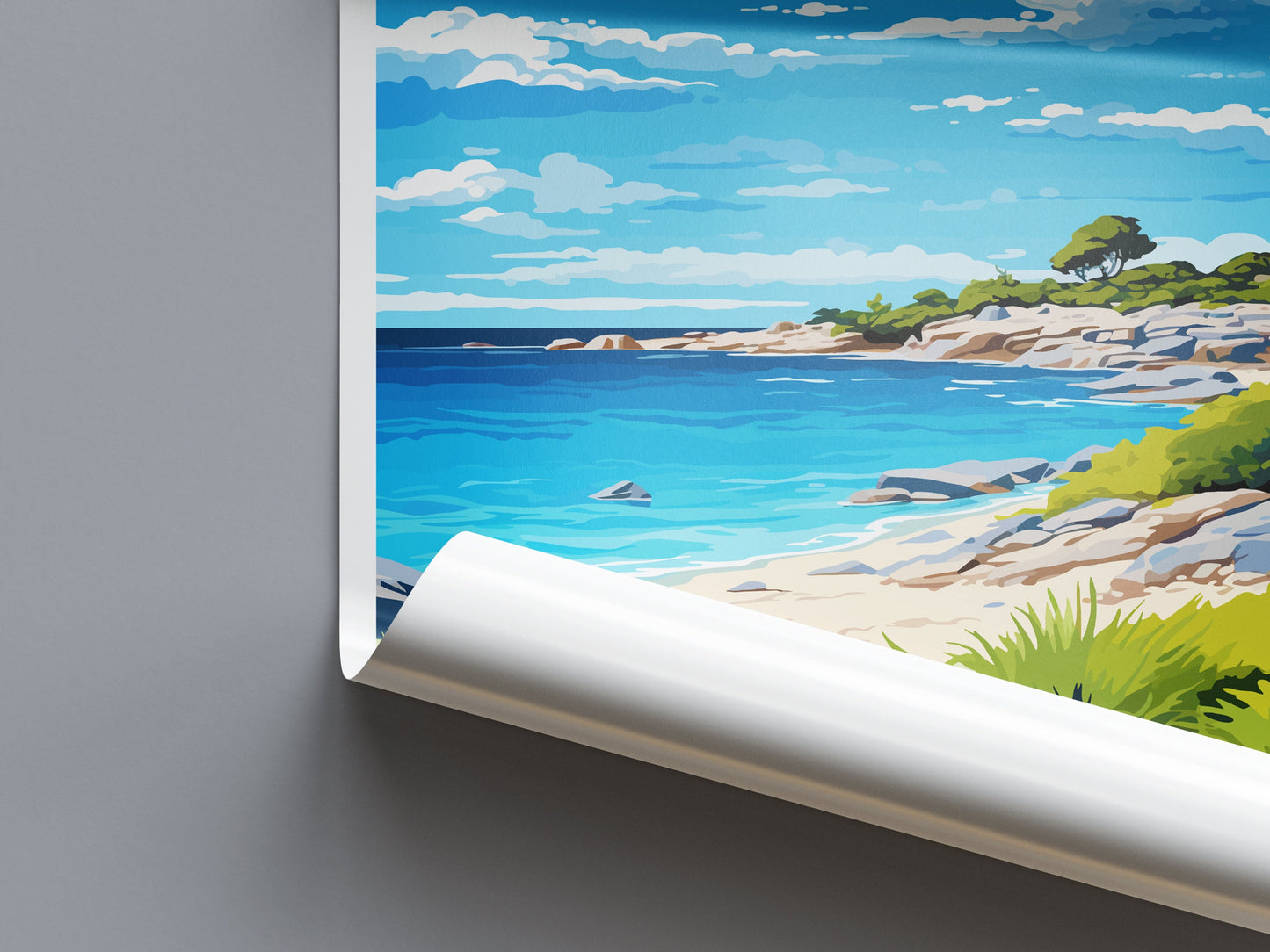 Rottnest Island Travel Print Wall Art Rottnest Island Wall Hanging Home Décor Rottnest Island Gift Art Lovers Wall Art Australia Poster Deco