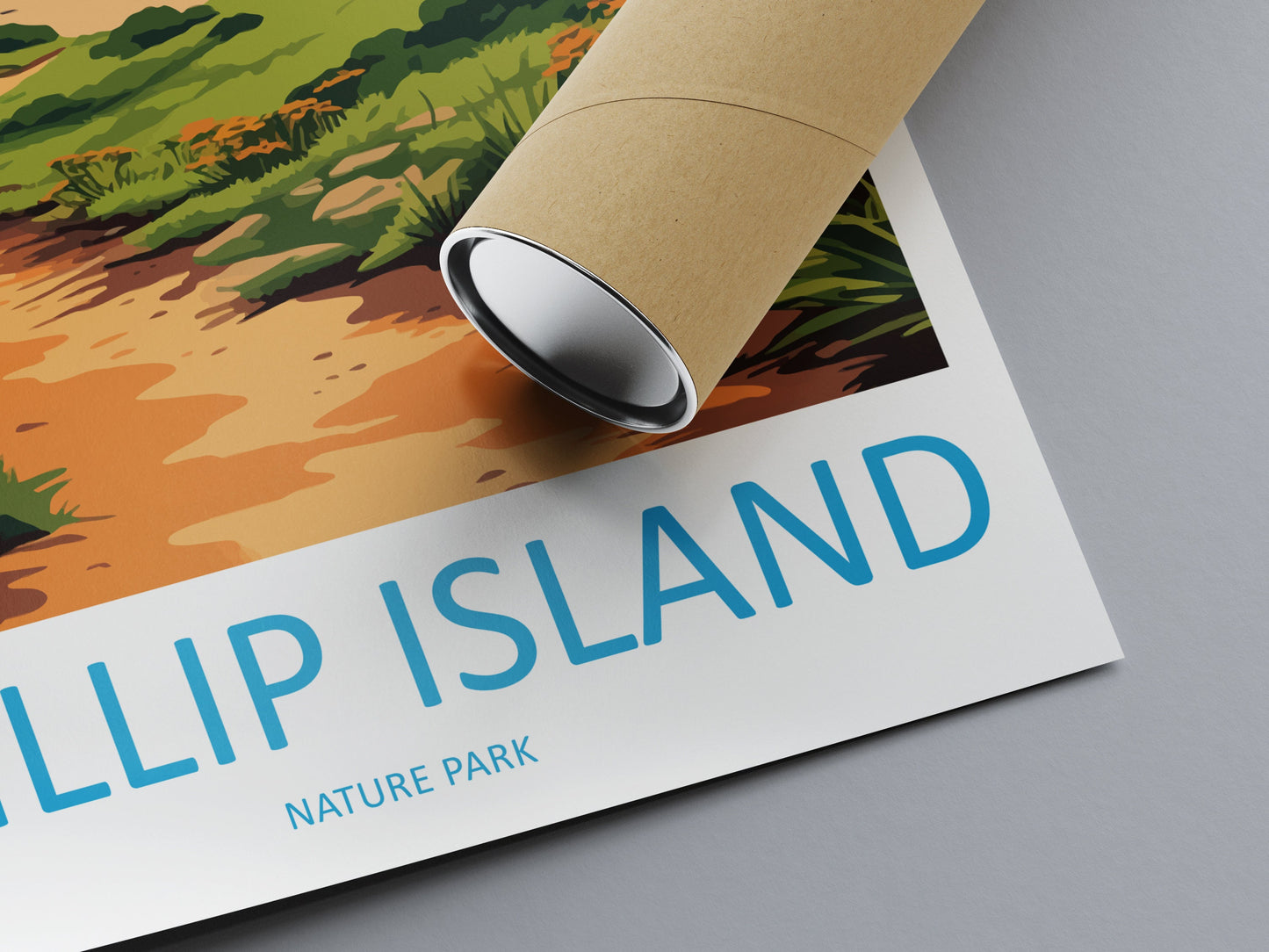 Phillip Island Travel Print Wall Art Phillip Island Wall Hanging Home Décor Phillip Island Gift Art Lovers Wall Art Australia Poster Deco