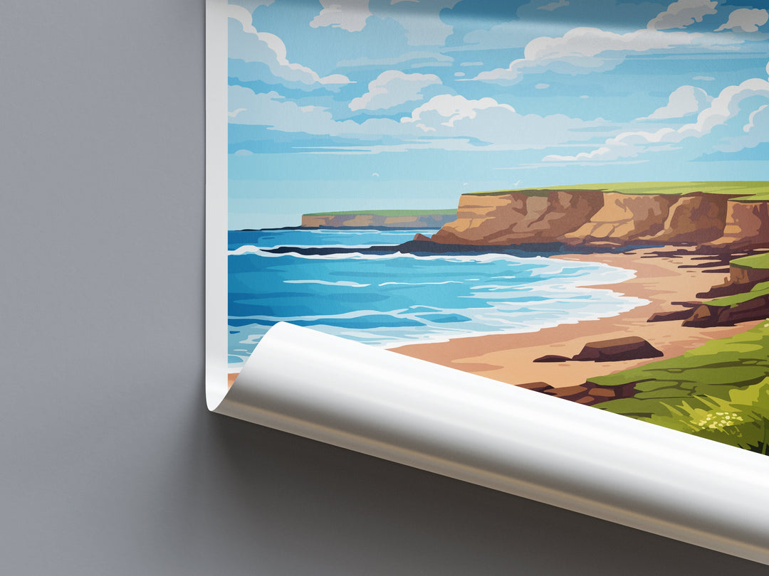 Phillip Island Travel Print Wall Art Phillip Island Wall Hanging Home Décor Phillip Island Gift Art Lovers Wall Art Australia Poster Deco