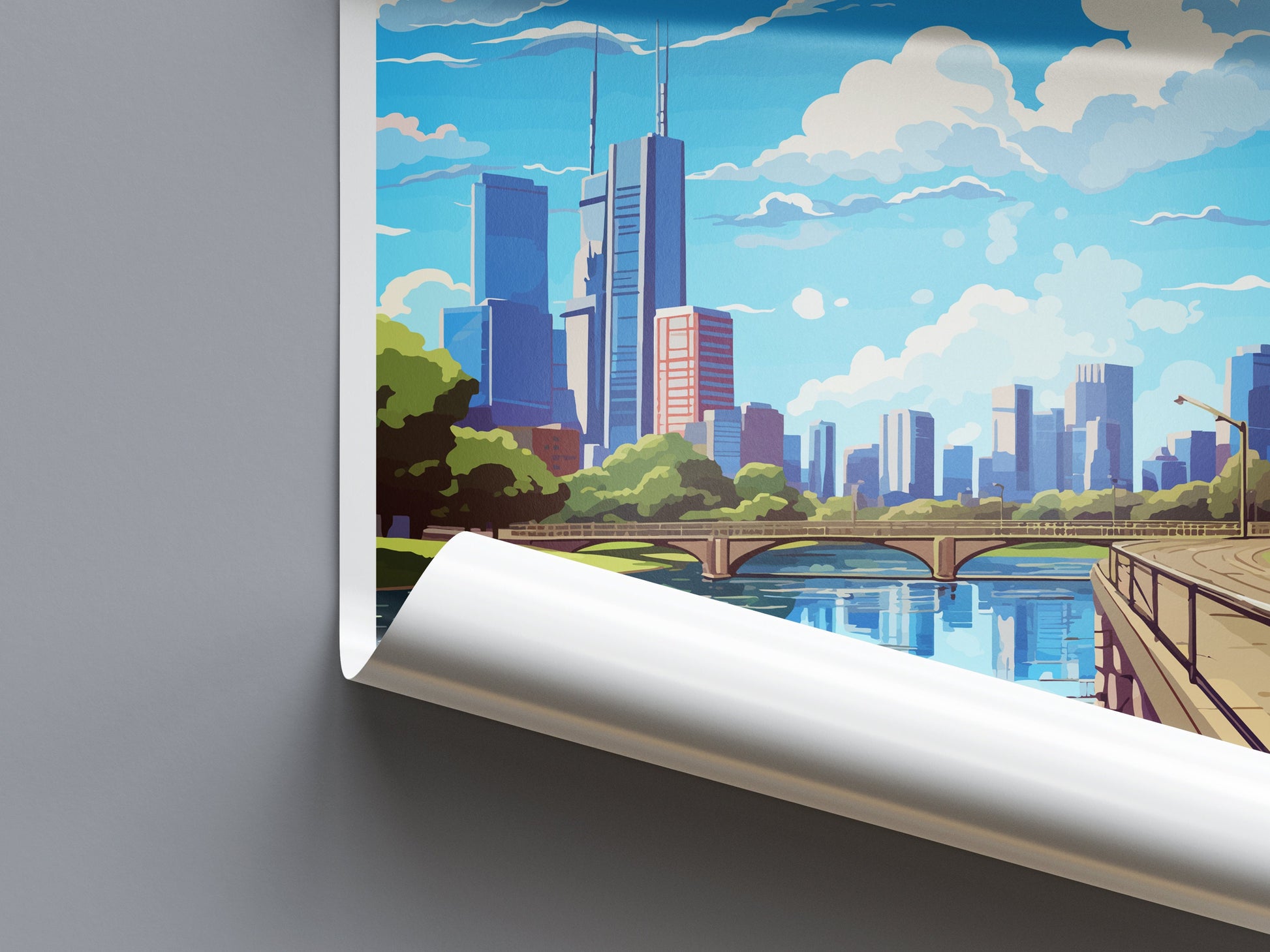 Melbourne Travel Print Wall Art Melbourne Wall Hanging Home Décor Melbourne Gift Art Lovers Wall Art Australia Poster Deco