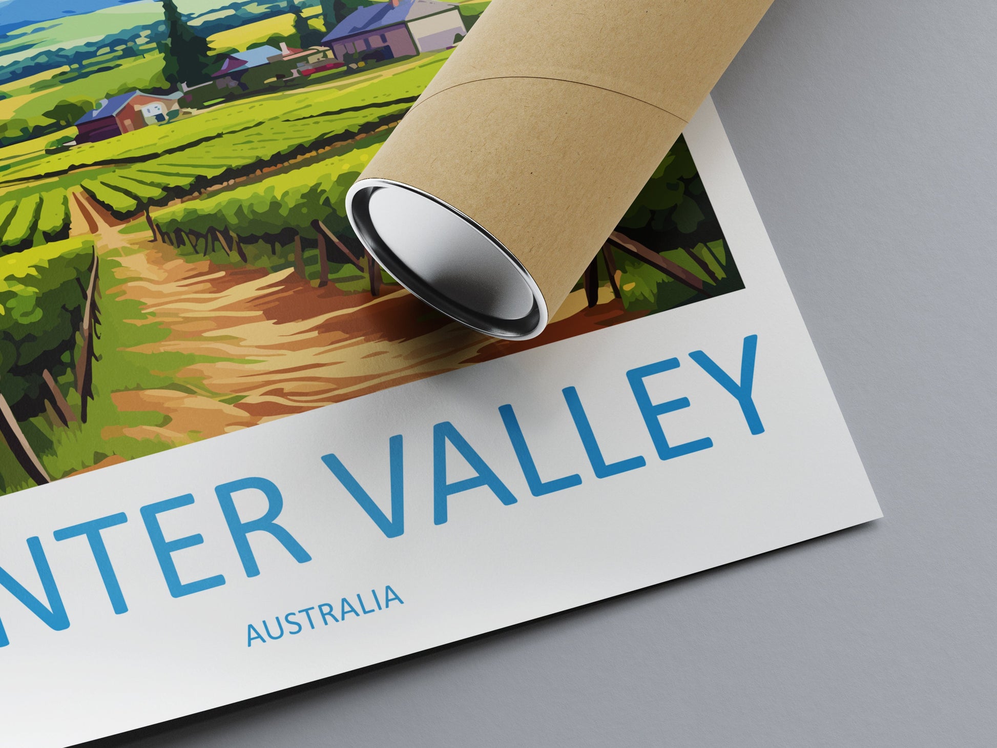 Hunter Valley Travel Print Wall Art Hunter Valley Wall Hanging Home Décor Hunter Valley Gift Art Lovers Wall Art Australia Poster Deco