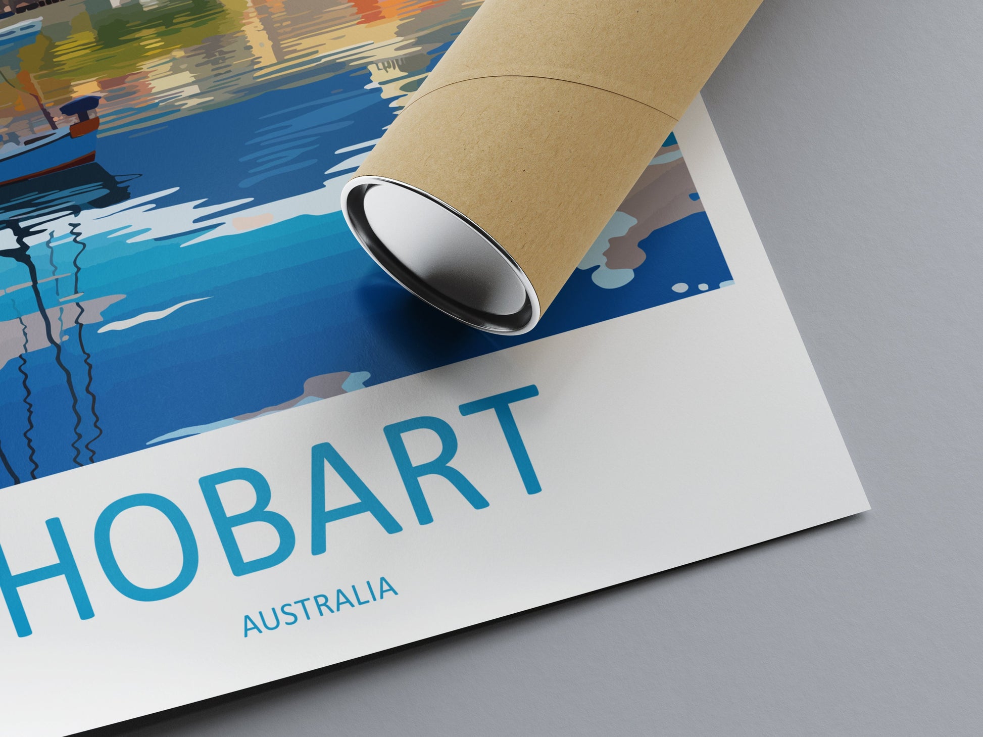 Hobart Travel Print Wall Art Hobart Wall Hanging Home Décor Hobart Gift Art Lovers Wall Art Australia Poster Decor Hobart AU Poster
